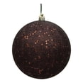 thumbnail image 1 of Adorno Navideño Vickerman Bola de Lentejuelas Chocolate 10 cm, 1 of 1