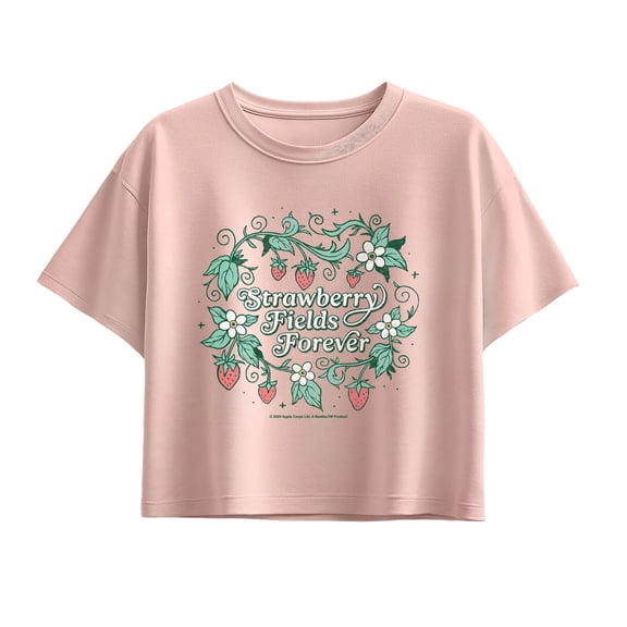 The Beatles - Strawberry Fields Forever - Youth Girls Boxy T-Shirt