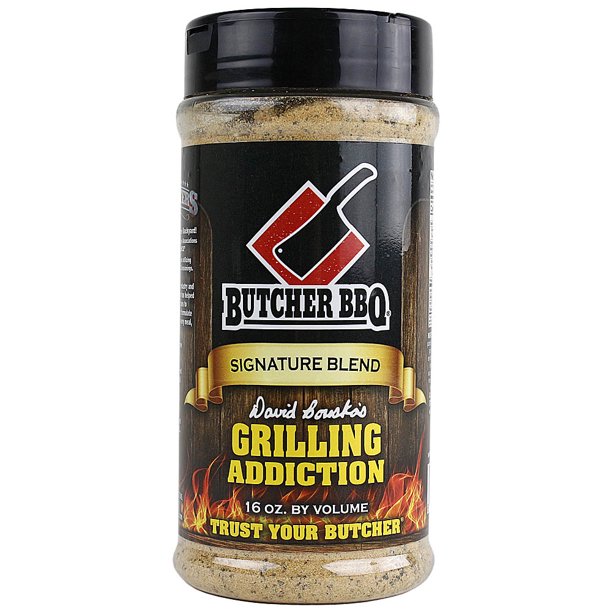 Butcher BBQ Grilling Addiction Signature Blend BBQ Dry Rub Seasoning