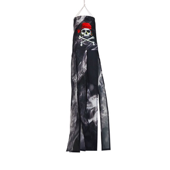 In the Breeze 5411 — Smokin' Pirate Babysoc - Pirate Theme Printed Outdoor Windsock - 15-Inches - 12 Piece Pack