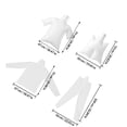 thumbnail image 2 of BEADCEST 4 Pcs Sac de Séchage Compact Blanc Séchage Rapide Pochette Portable pour Voyage et Usage Quotidien, 2 of 8