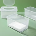 thumbnail image 4 of PTOOTP 4Pcs Transparent Wipes Dispenser Holder Refillable Plastic Container for Travel and Home Storage, 4 of 8