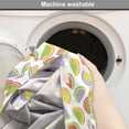 thumbnail image 2 of Watermelon Dog Crate Cover, Doodle Drawings of Fruit Slices Exotic and y, Easy to Use Pet Kennel Cover Small Dogs Puppies Kittens, 7 Sizes, Multicolor, by Ambesonne, 2 of 6