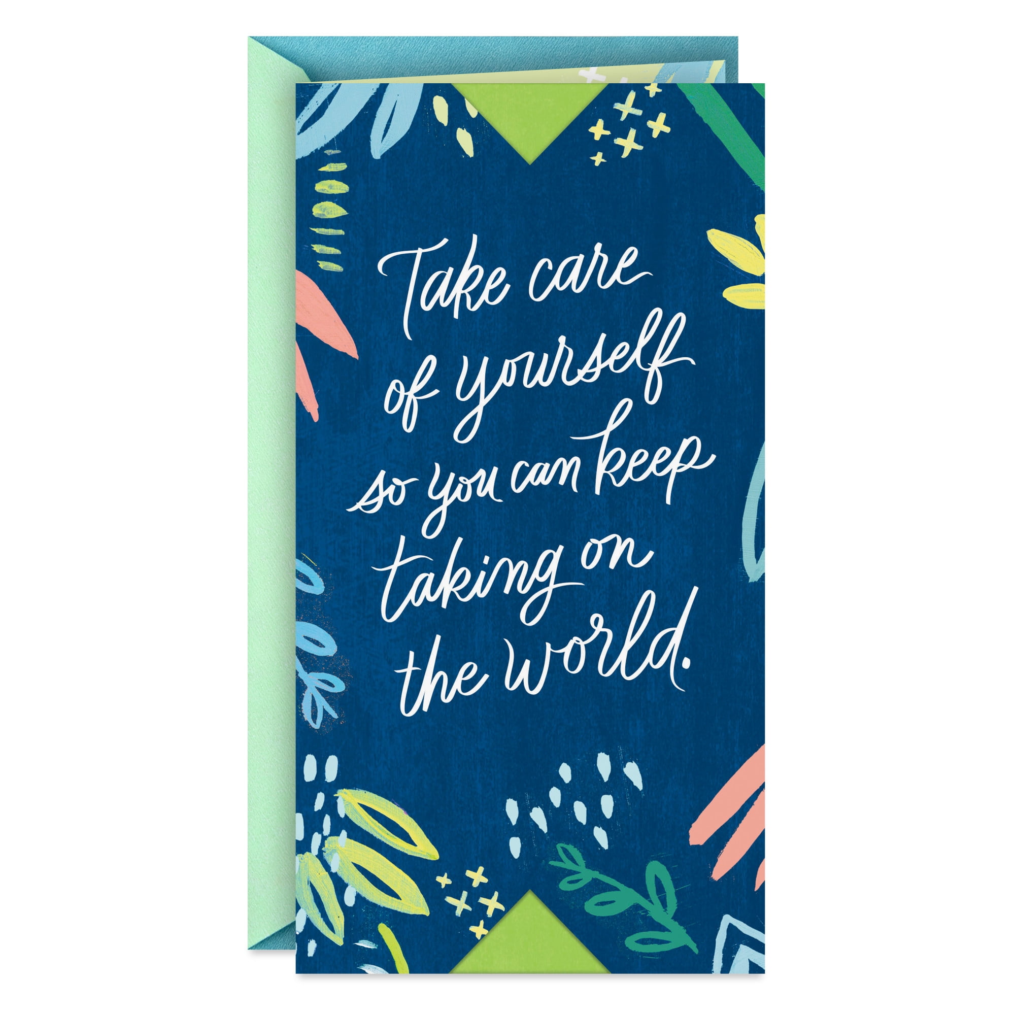 Hallmark Get Well Card (Take Care of Yourself)