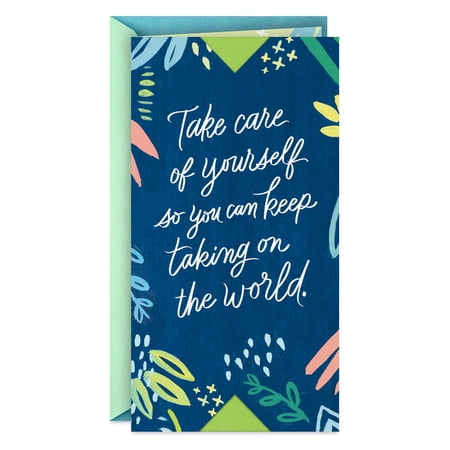 Hallmark Get Well Card (Take Care of Yourself)