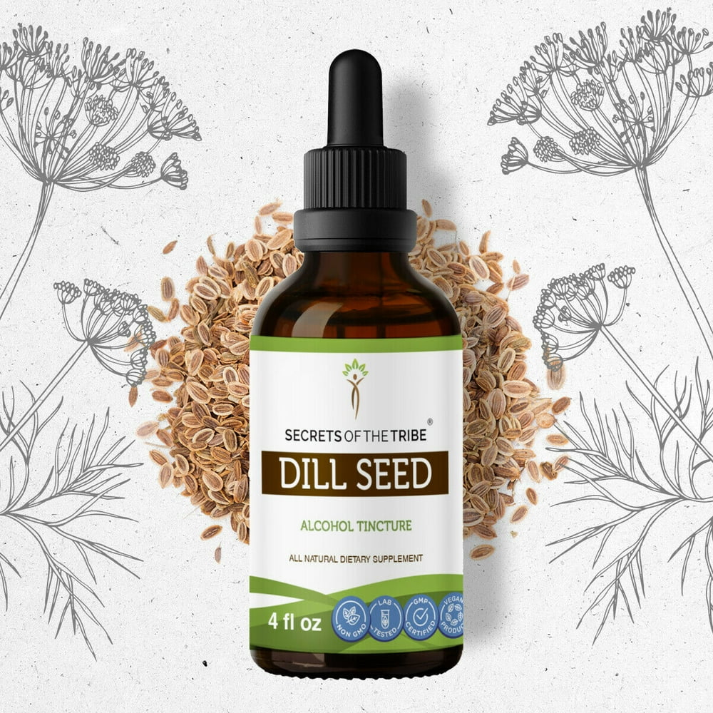 Dill Seed Tincture Alcohol Extract, Organic Dill Seed