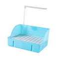 thumbnail image 2 of Caja de baño para pájaros Perfecl para loros y periquitos Azul, 2 of 8