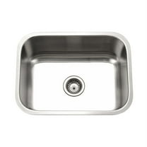 Houzer STS-1300-1 23-1/4" x 17-1/2" Stainless Steel Undermount Kitchen Sink