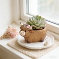 thumbnail image 6 of Uandlove Scottish Highland Cow Planter, Cute Resin Succulent Flower Pot, Rustic Farmhouse Desk Decor for Home Office Shelf, 6 of 6