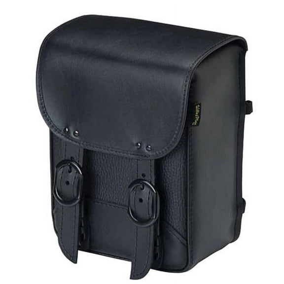 Willie & Max Universal Black Jack Sissy Bar Bag (8 in L x 10 in W x 4.5 H) - Black
