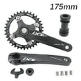 thumbnail image 6 of IXF MTB Crankset 104BCD Bike Crank 170 175 Snail Chainring 32T 34T 36T 38T rainbow oil slick 12 speed 1x 2x 3x speed Hollowtech, 6 of 6