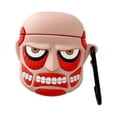 thumbnail image 1 of (titanio colosal) Estuche para auriculares LucaSng para AirPods 2 y 1, estuche protector de dibujos animados japoneses 3D para AirPods, 1 of 5