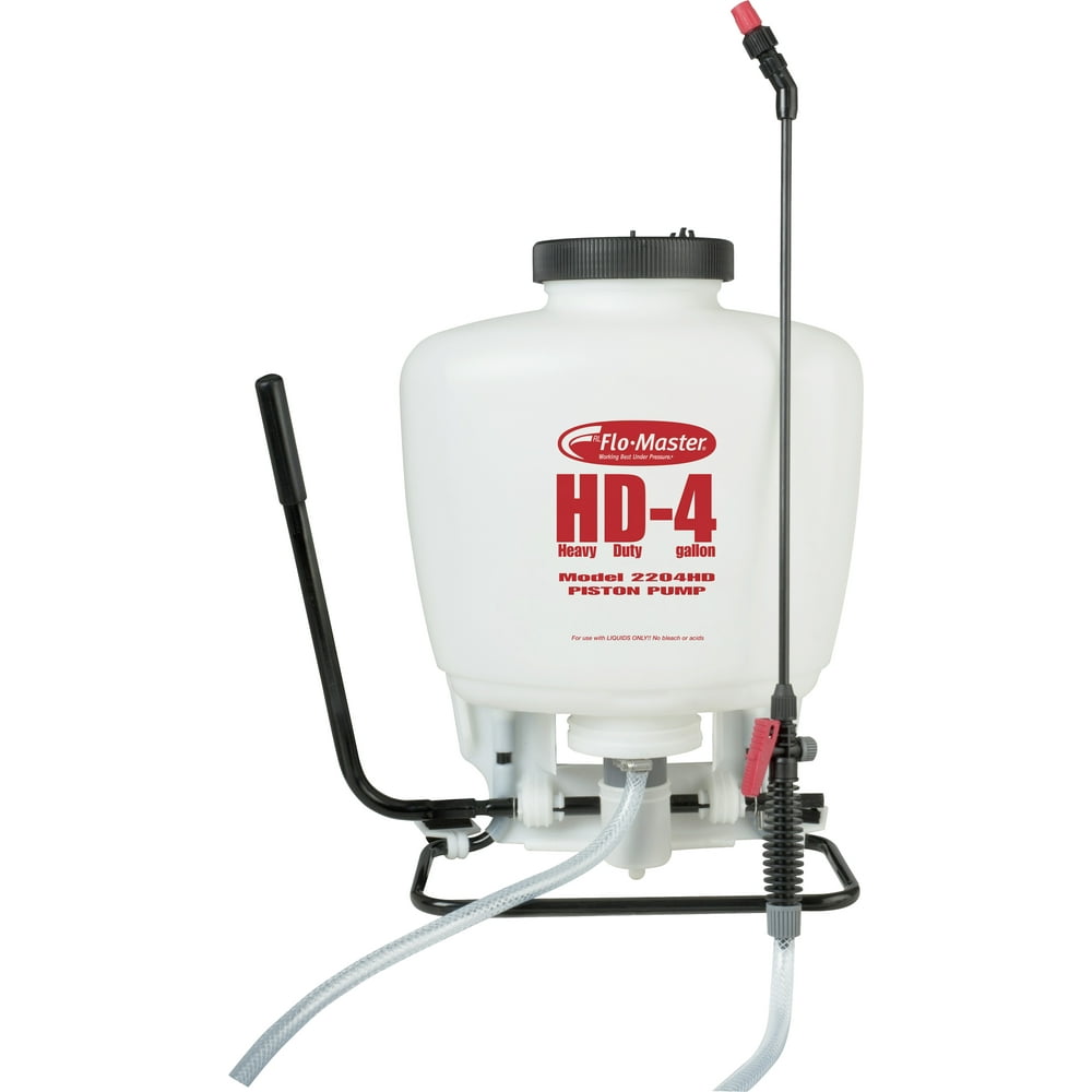 RL FloMaster Heavy Duty 4 Gallon Piston Backpack Sprayer