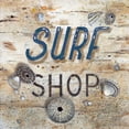 thumbnail image 2 of Fisk, Arnie 12x12 White Modern Wood Framed Museum Art Print Titled - Surf Shop, 2 of 4