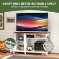 thumbnail image 6 of Uforic 52"Modern Farmhouse TV Stand with Power Outlet for TVs up to 60" - White, 6 of 9