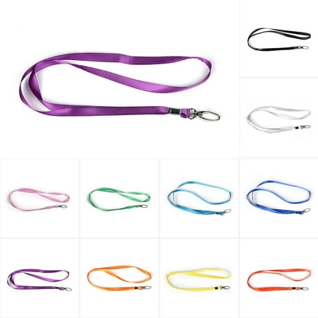 CUH Lanyards Neck ID Name Tag Straps Work Credit Card Badge Holder Lanyard Neck Strap Ideal for Name Tags, Trade Shows, ID Badge,Champion, Tours, and (Best Name Tags For School Uniform)