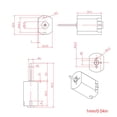 thumbnail image 3 of Guardoinrt Car Centre Door Lock Motor High Speed Rearview Mirror Actuator Spare Part, 3 of 6