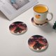 thumbnail image 2 of Posavasos de tierra de diatomeas absorbente de Attack on Titan, el aislamiento antideslizante de tierra de diatomeas sin olor protege la superficie de la mesa contra daños Talla única, 2 of 7