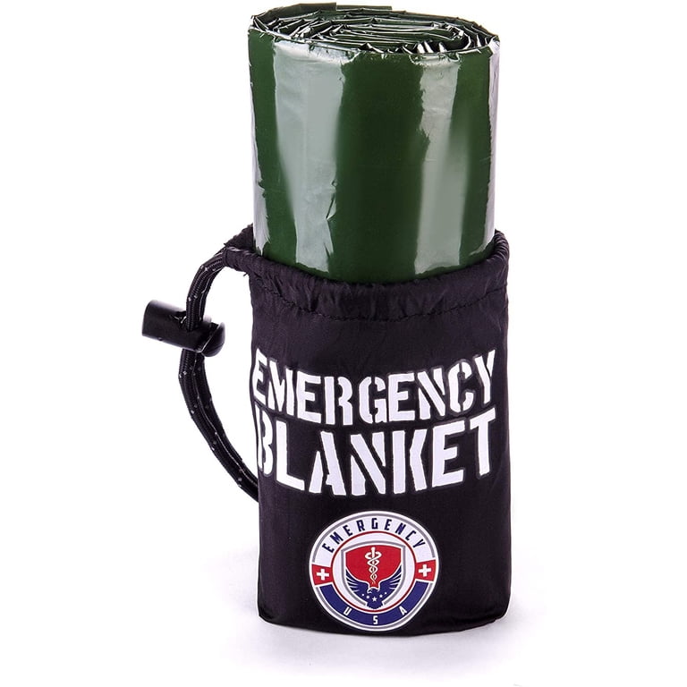 Pack of 4 Emergency Blankets First Aid Blankets Mylar Thermal Reflective  Blankets Military Survival Blankets - 2 Sets - Walmart.com