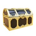 thumbnail image 1 of EIMELI Vintage Transparent Storage Box Candy Trinket Jewelry Holder Organizer Container, 1 of 8