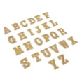 thumbnail image 3 of Parches de mezclilla ANGGREK 26 Piezas con letras Doradas en inglés, 3 of 8