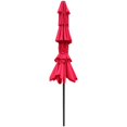 thumbnail image 5 of Abble Outdoor 9ft Patio 4 Tier Fashion Umbrella with Crank and Tilt - Red, 5 of 6