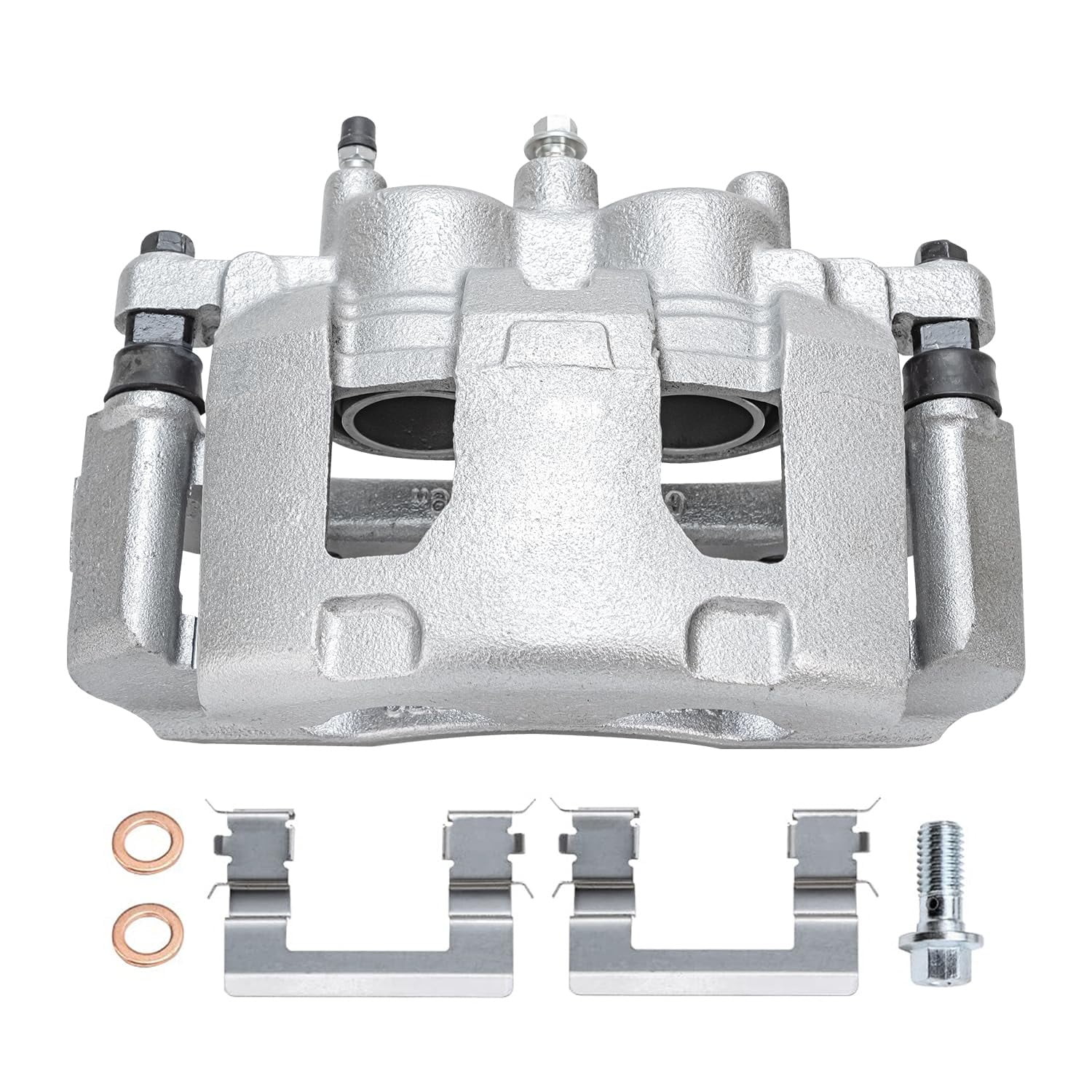 Detroit Axle - Front Brake Calipers for Chevrolet Impala Monte Carlo Buick Lucerne Disc Brake Calipers w/Bracket Replacement