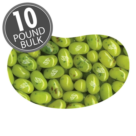 Jelly Belly Juicy Pear Jelly Beans - 10 lb Bulk - Genuine, Official, Straight from the Source