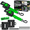 Green, variant on Rhino USA 2" x 9' Integrated Cargo Magic Bed-Mounted Retractable Ratchet Straps for Ford Trucks 2PK(2015+ F-150 & 2017+ F-250) – BoxLink Compatible, Removable, 360° Swivel, Heavy-Duty Tie Downs