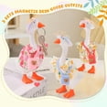 thumbnail image 5 of 4 Set 7inch Desk Goose Outfits, Mini Desktop Goose Clothes Desk Geese Accessories Set for Magnetic Geese Statue For Magnetic Goose Figurine Office Desktop Ornament (B), 5 of 7