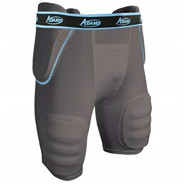 adams high rise varsity all-in-one football girdle with integraded pads ...