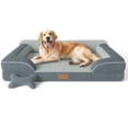 thumbnail image 1 of Cama para perros CWAWZ, extra grande, ortopédica, gel viscoelástico, 1 of 9