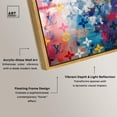 thumbnail image 4 of Fashion Spectrum Framed High-Gloss Acrylic Glass Wall Art Glam Urban Art by Art Remedy, Gold Frame, 24 x 16, 4 of 7