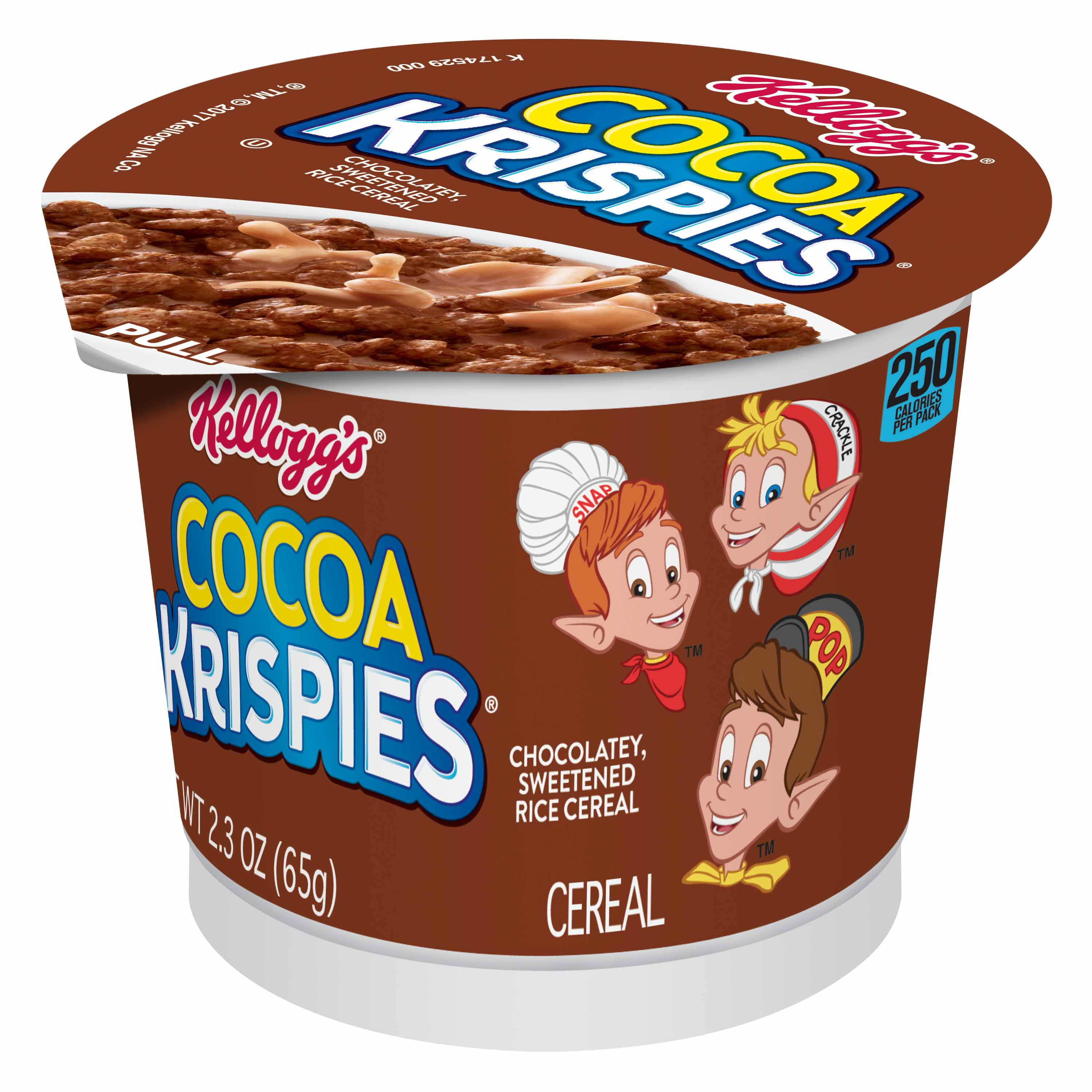 Kellogg's Cocoa Krispies Breakfast Cereal in a Cup, Original, Snap