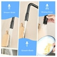 thumbnail image 6 of Matte Black Kitchen Faucet, 3 Function Pull Down Sprayer, Single Handle, 6 of 9