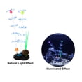 thumbnail image 5 of Unique Bargains Aquarium Simulation Coral Silicone Fluorescent Coral Glow Ornaments Fish Tank Landscape 2.72"x7.48" Blue, 5 of 6