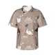 thumbnail image 1 of Fotbe Chicken Camisa Hawaiana para Hombre Unisex – Camisa Casual de Verano con Botones de Manga Corta de Algodón y Lino,Medium, 1 of 7