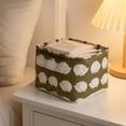 thumbnail image 5 of Hyknon Fabric Storage Basket with Handles, 7.9x6.3x5.1 Inch, Decorative Organizer Bins for Closet Bedroom Toys Books Home Organization, 5 of 7