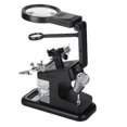 thumbnail image 4 of Helping Hands Magnifier Station, HD Firm 3X / 4.5X / 25X Magnifying Glass Repairing Tool With 10LED Light For Hospital For School, 4 of 8