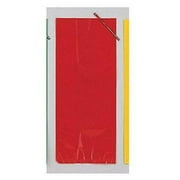 Creative Converting 071013 5" X 11" Large Red Cello s - 10 Pack