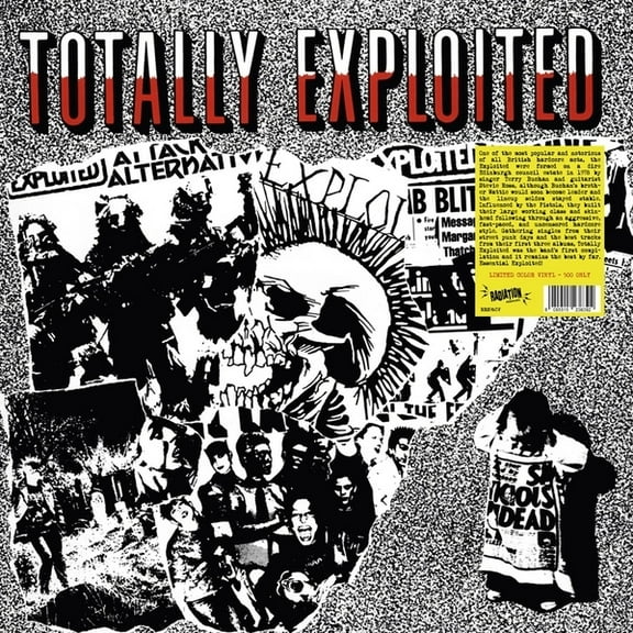 The Exploited - Totally Exploited - Red Colored Vinyl - Music & Performance
