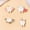 B, variant on Cartoon Oral Health Enamel Pin Funny Tooth Shape Brooch Dentist Lapel Badge Coat Bag Accessories Jewelry Gift