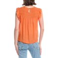 thumbnail image 2 of Nanette Nanette Lepore womens  Blouse, l, Orange, 2 of 3