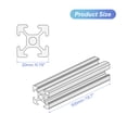 thumbnail image 2 of Unique Bargains 2020 T Slot Aluminum Extrusion 500mm(19.7 Inch) Black for 3D Printer Laser Engraving Machine 4 Pcs, 2 of 6
