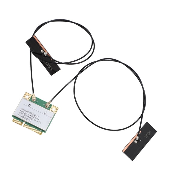Mini PCI E 7 Card, 8774Mbps 2 Band 2.4G 5G Gigabit Card Mini PCIE Interface Adapter with BT 5.4 BE200HMW for PC