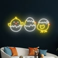 thumbnail image 5 of Handmadetneonsign Chick Neon Light, Chicks Led Light, Chick Egg Led Sign, Chick Eggshell Neon Sign, 5 of 5