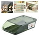 thumbnail image 2 of Caja de huevos rodante automática, soporte para huevos, apilable, fácil de limpiar, organizador para utensilios de cocina, fácil recuperación Soledad Titular de huevo, 2 of 10