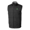 thumbnail image 2 of Men's Cutter & Buck  Black Dayton Dragons Stealth Hybrid Quilted Full-Zip Windbreaker Vest, 2 of 3