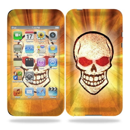 Mightyskins Protective Vinyl Skin Decal Cover for iPod Touch 4G 4th Generation wrap sticker skins – Beaming (Best Flashlight App For Ipod Touch 4g)