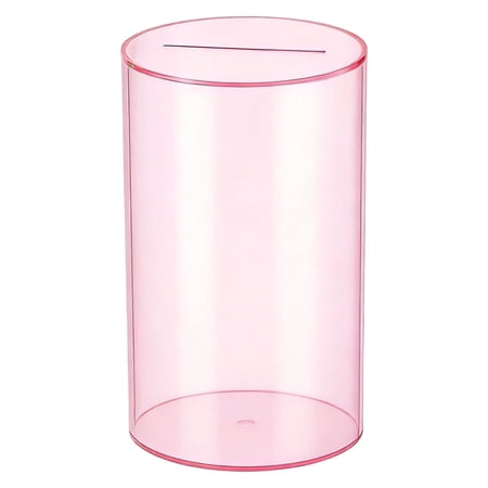Transparent Acrylic Money Bank for Adults - Visible Design Coin Saving Bank to See Savings Grow - Motivational Budget Saving Challenge Box for Financial Goals & Cash Storage